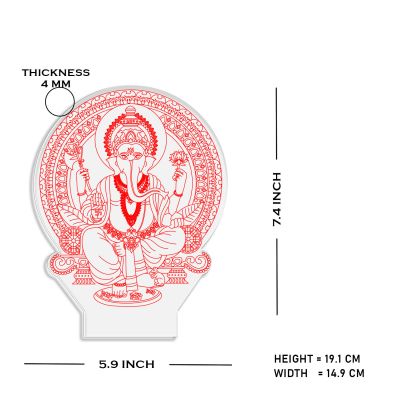 Lord Ganeshi Ji Design Night Lamp